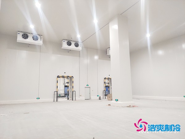 二氧化碳物流冷庫建造施工完成內(nèi)景